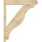 Ekena Millwork Funston Arts & Crafts Rough Sawn Outlooker, Douglas Fir, 6"W x 32"D x 38"H OUT06X32X38FST03RDF - alternate 4